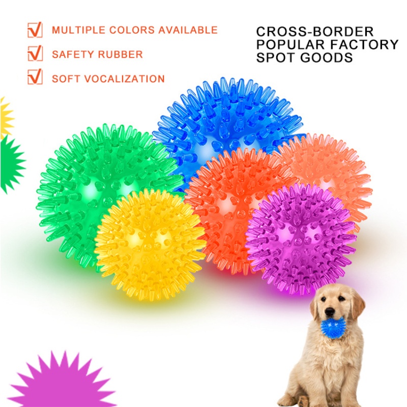 Indestructible Dog Chew Toy - Pet Toy Ball for Cats And