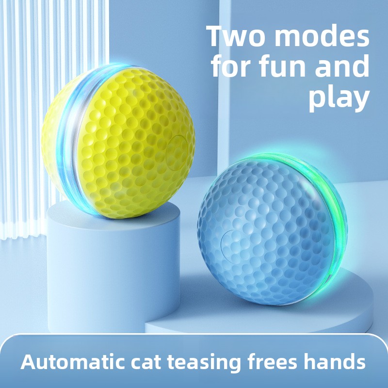 Automatic Moving Dog Ball - Indestructible Honeycomb Rubber Electric Dog Ball