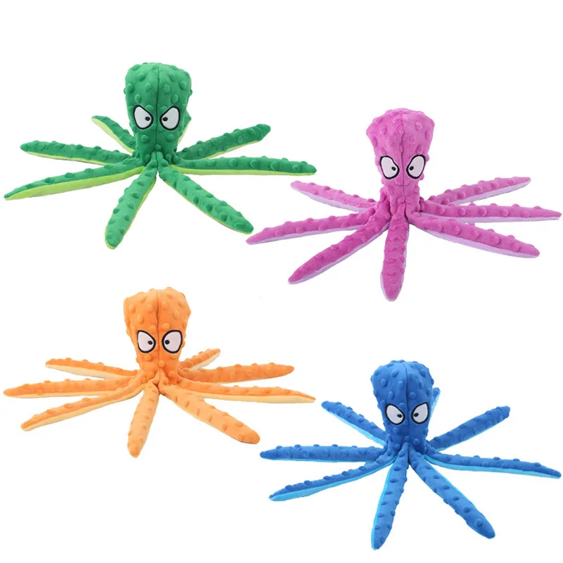 Pet Plush Toy Octopus Dog Inte - огляд і ціна Indestructible Dog Chew Toy