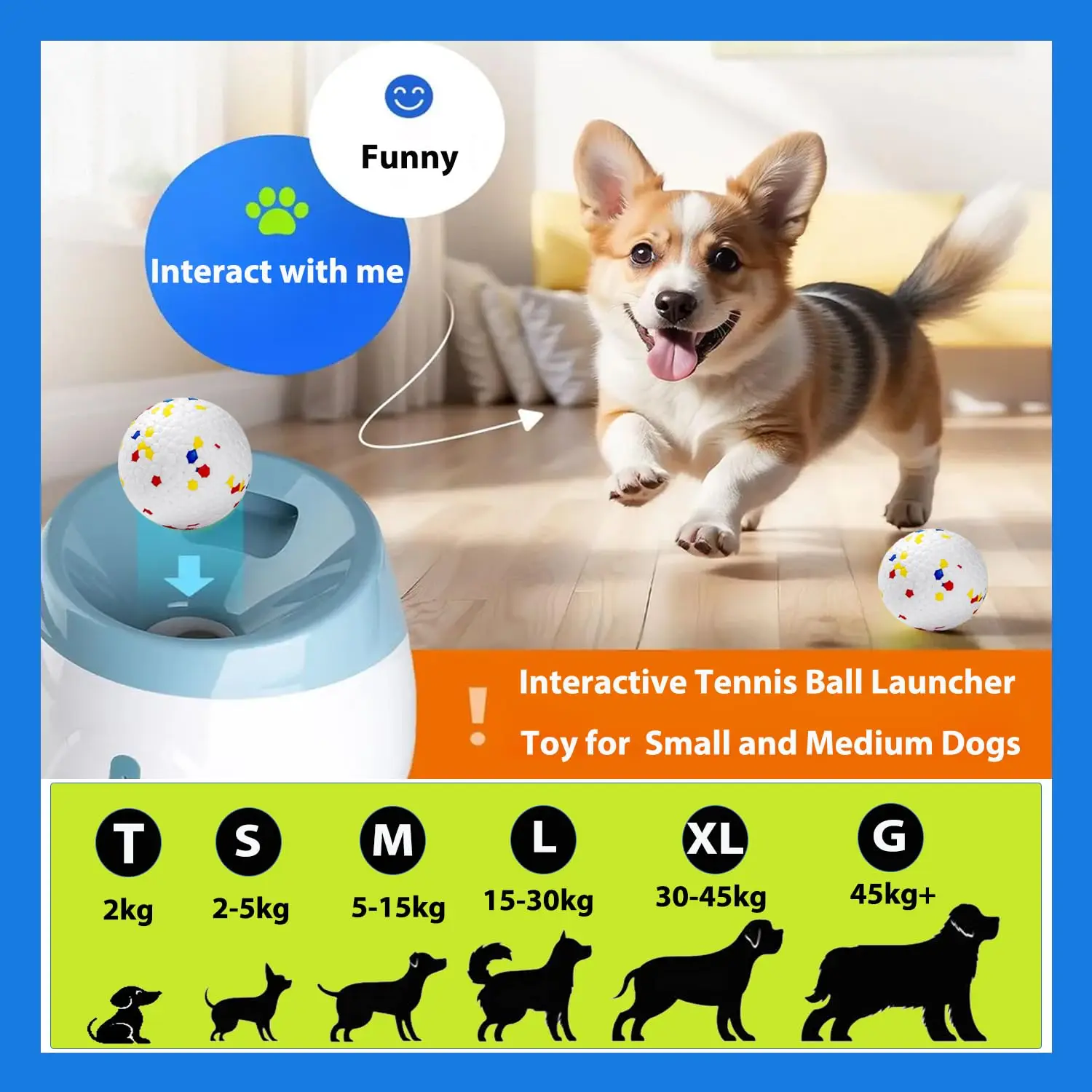 Dog Tennis Ball Launcher Dogs  - огляд і ціна Indestructible Dog Chew Toy