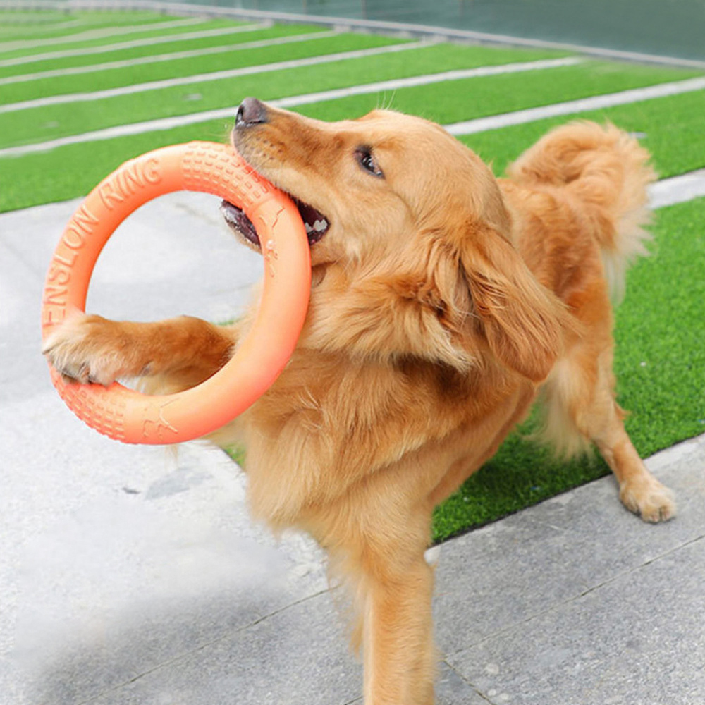 1pc Orange Dog Toys Pet Flying - огляд і ціна Flying Disc Dog Training Toy