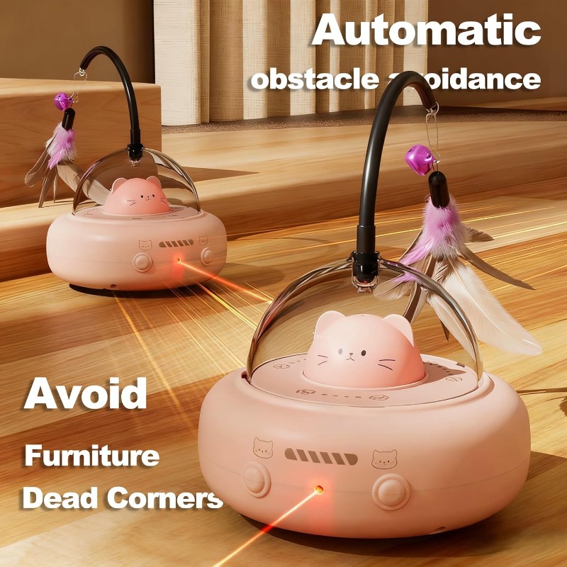 Low Noise 2 in 1 Rechargeable  - огляд і ціна Laser Pointer Cat Toy Automatic