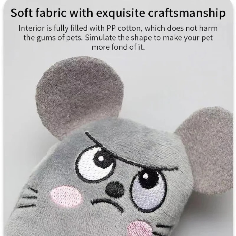 Cute Cat Toys Funny Interactiv - огляд і ціна Catnip Interactive Plush Mouse