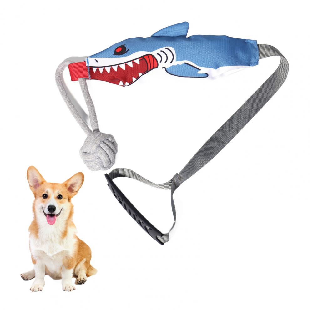 Shark Rope Tug Toy with Suctio - огляд і ціна Suction Cup Dog Tug Toy