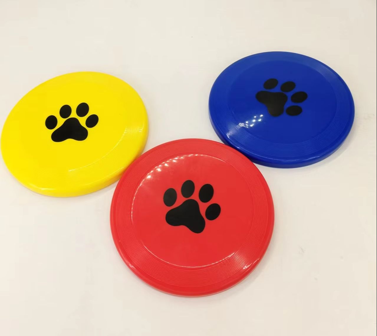 Hard Plastic Dog Frisbee  Paw  - огляд і ціна Flying Disc Dog Training Toy