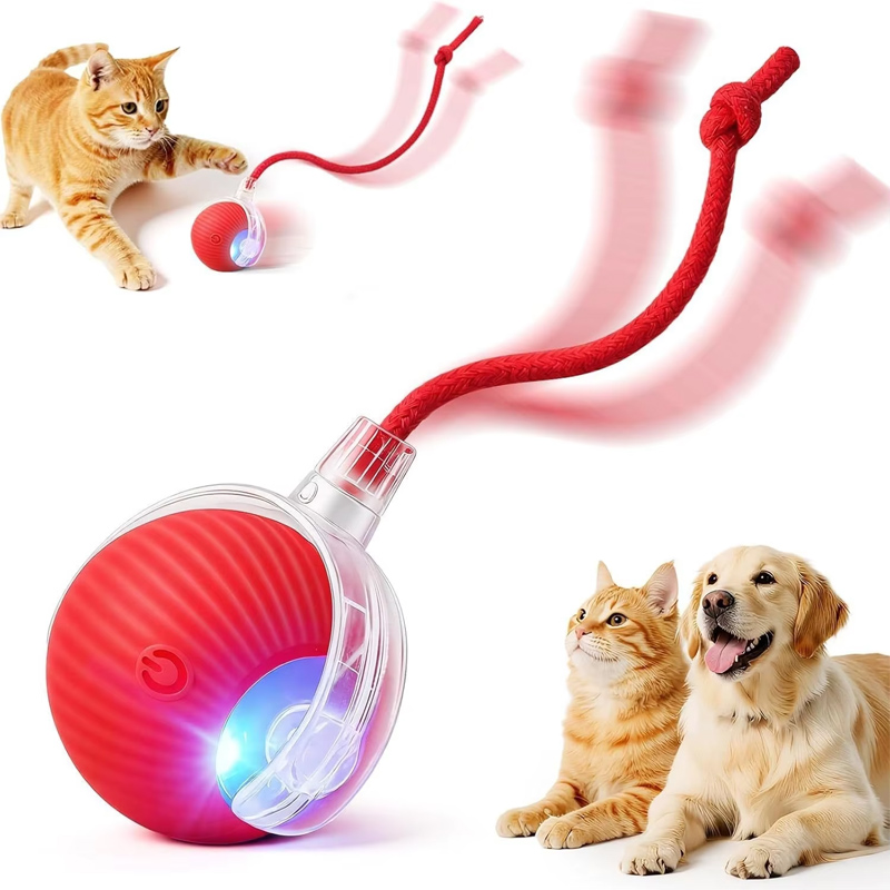 New Dog Interactive Ball Toy A - огляд і ціна Automatic Moving Dog Ball