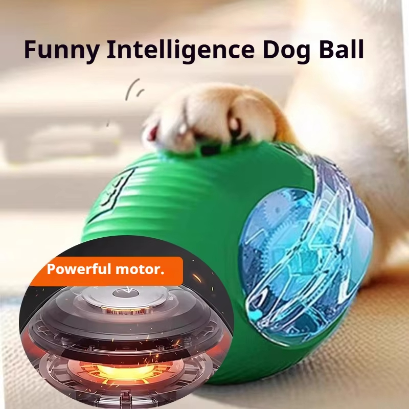 New Dog Interactive Ball Toy A - огляд і ціна Automatic Moving Dog Ball