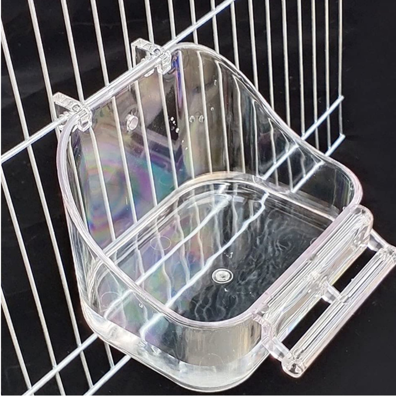 Bird Food Bowl Removable Enclo - огляд і ціна Pet Feeders