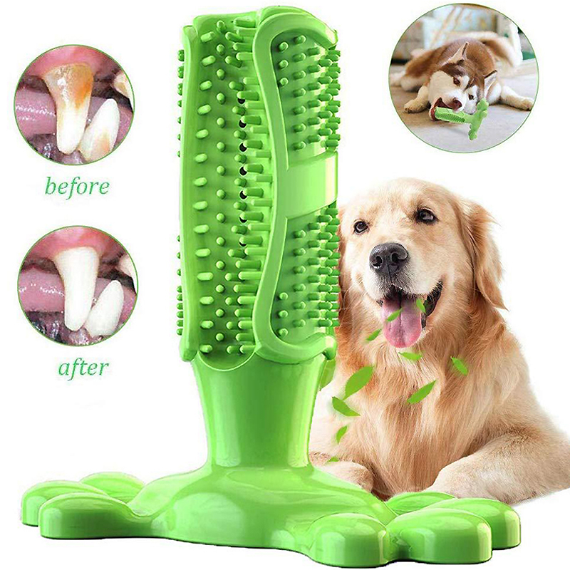 Pet Dog Cactus Interactive Rub - огляд і ціна Rubber Treat Dispensing Dog Toy