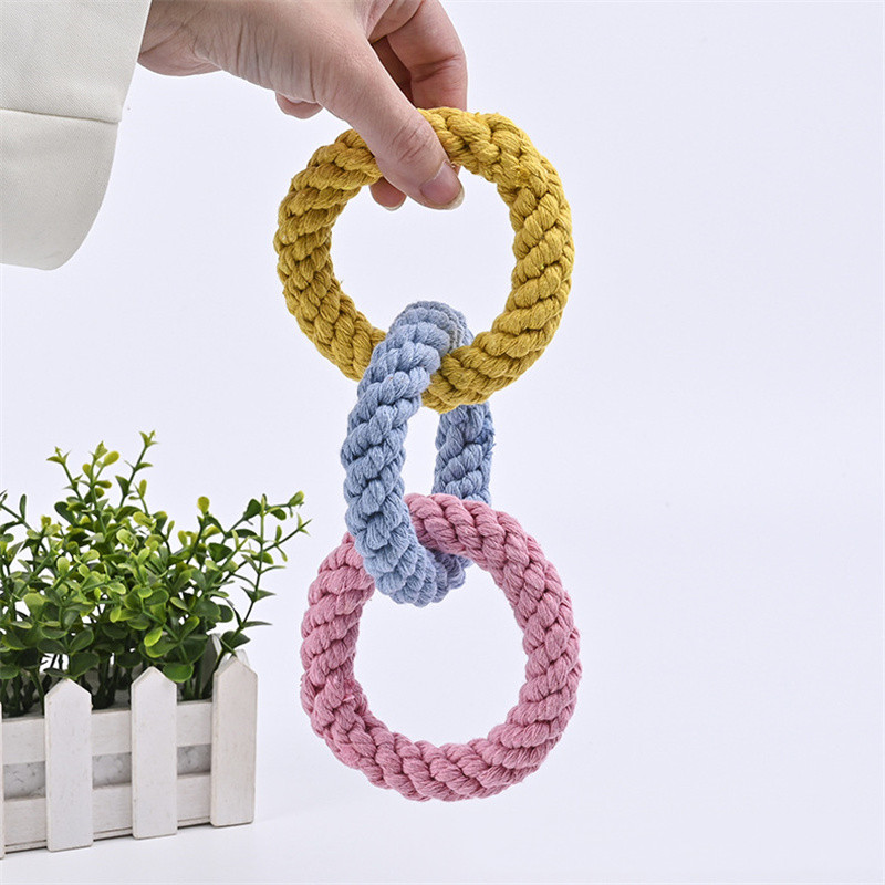 1pc Large Tough Chew Toys for  - огляд і ціна Dog Rope Toy Aggressive Chewers