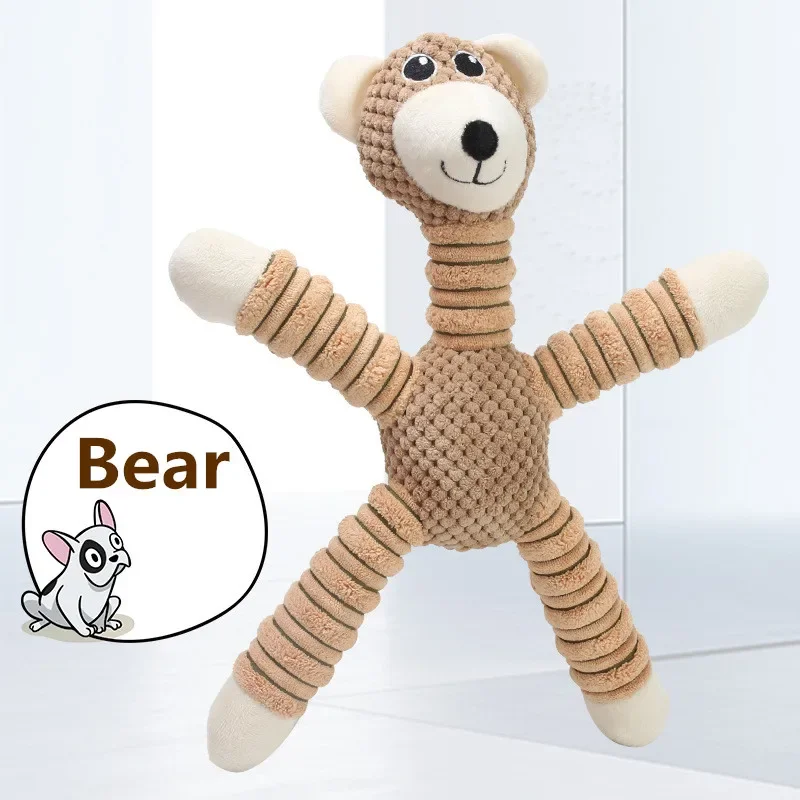 Indestructible Squeaky Dog Toy - огляд і ціна Indestructible Dog Chew Toy