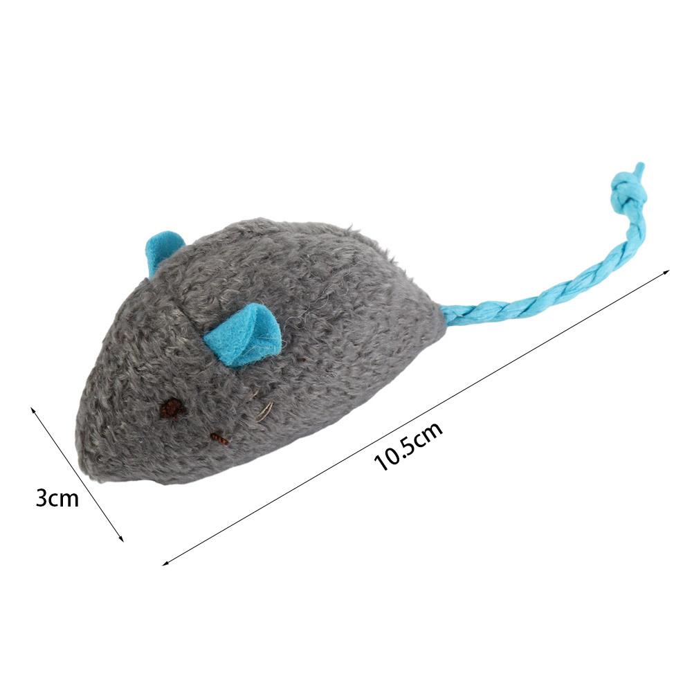2pcs Funny Plush Soft Interact - огляд і ціна Catnip Interactive Plush Mouse