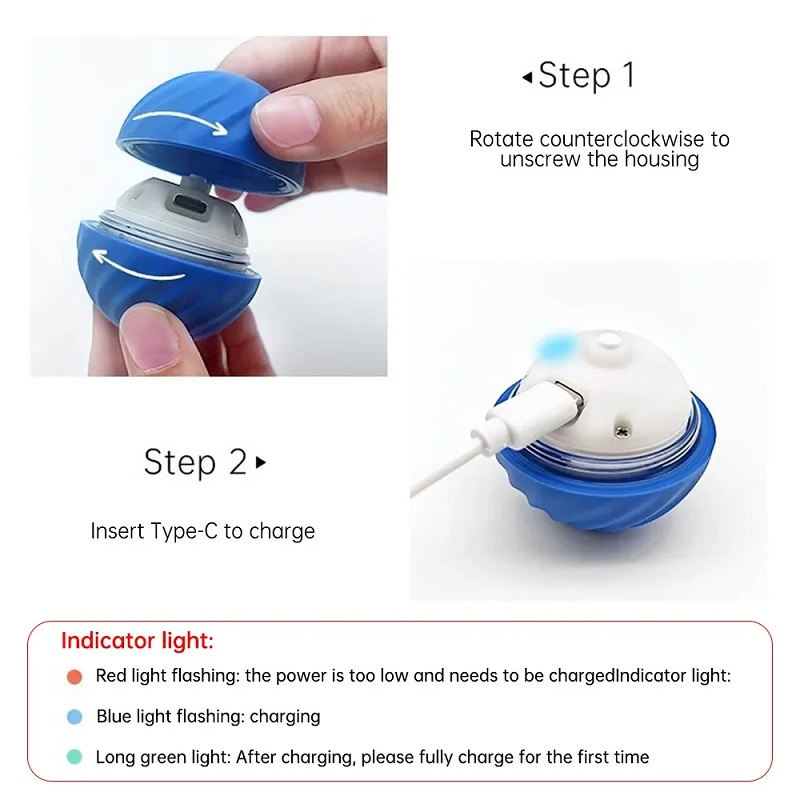 Dog Toy Ball Automatic Moving  - огляд і ціна Automatic Moving Dog Ball