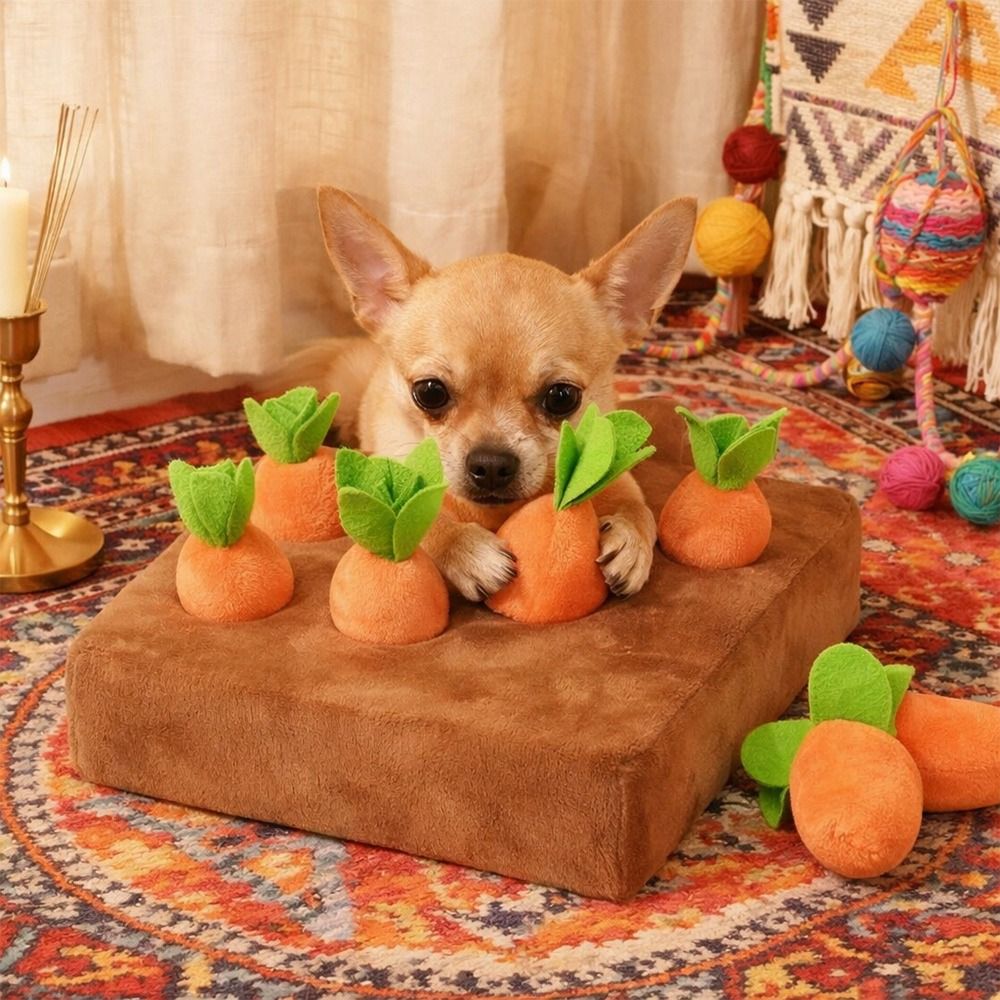 Stress Relief Carrot Snuffle M - огляд і ціна Snuffle Mat For Dogs