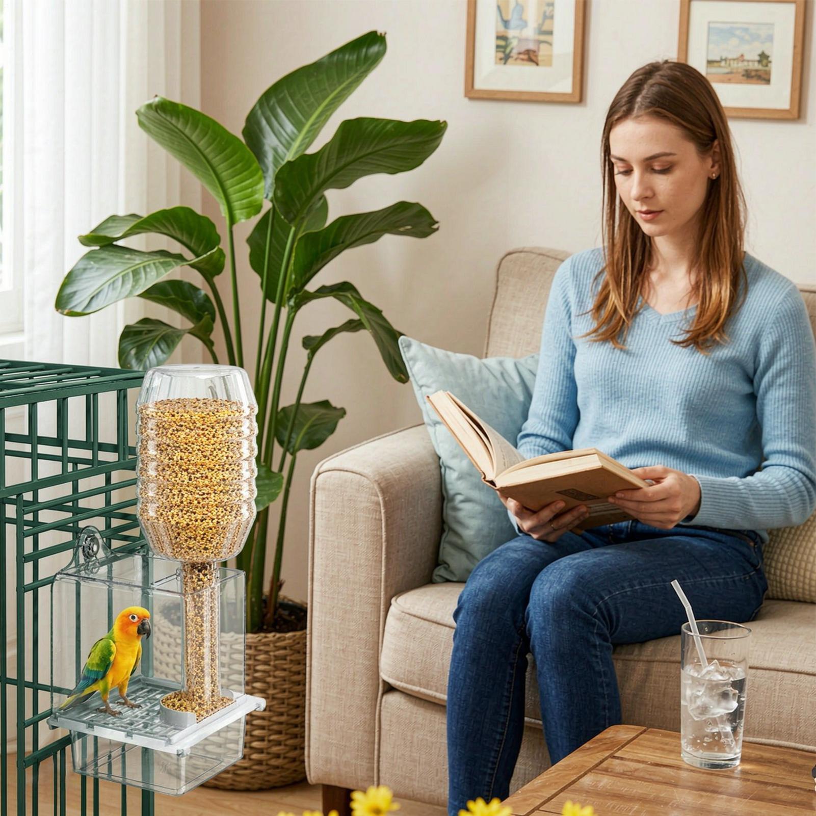 Automatic Bird Feeder For Cage - огляд і ціна Pet Feeders