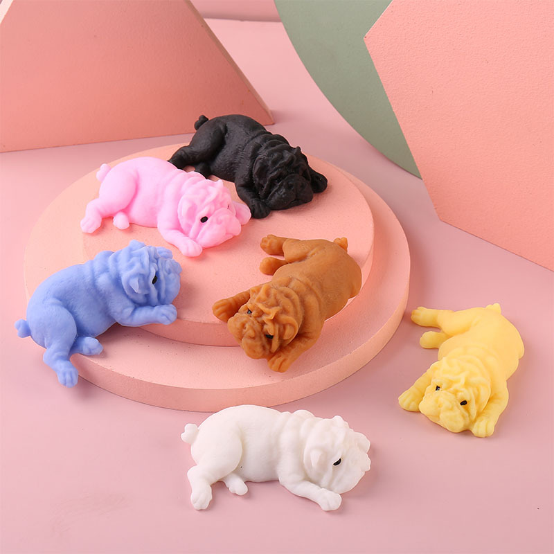 Squishy Dogs Anime Fidget Toys - огляд і ціна Interactive Squeaky Plush Dog Toy