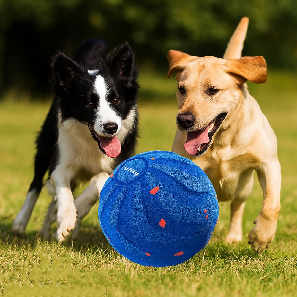 Bite Resistant Smart Dog Toy B - огляд і ціна Automatic Moving Dog Ball