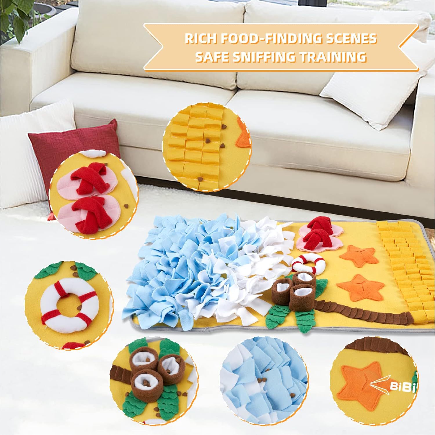 New Pet Sniffing Mat Dog Train - огляд і ціна Snuffle Mat For Dogs