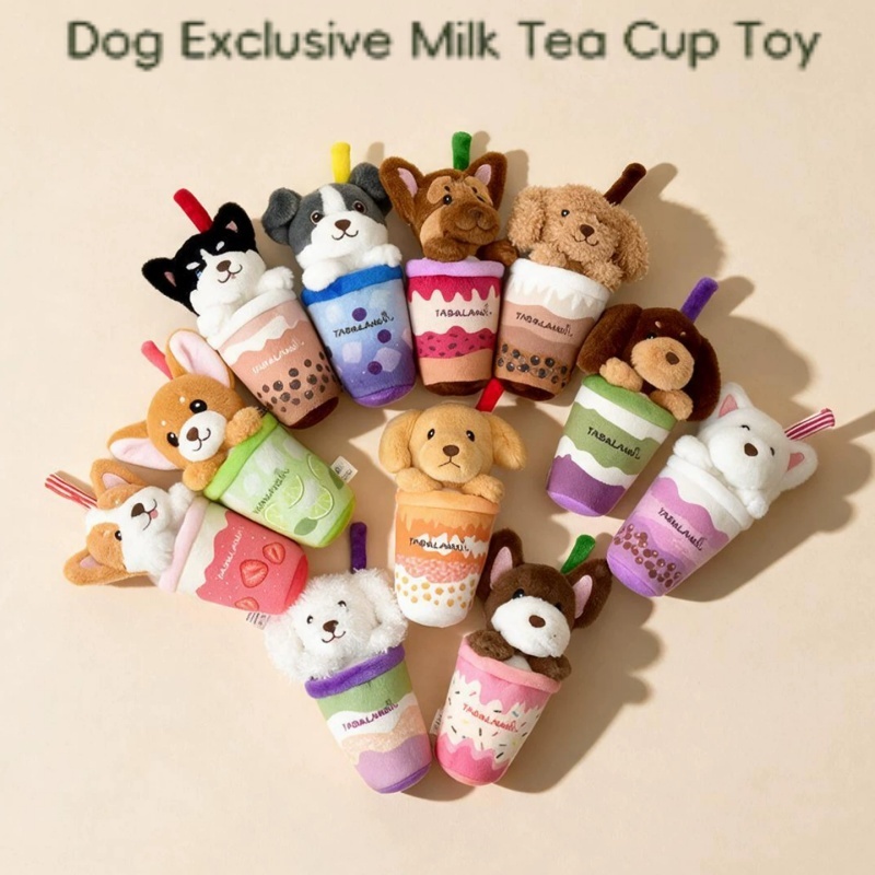 Yaomland Durable Squeaky Snuff - огляд і ціна Interactive Squeaky Plush Dog Toy