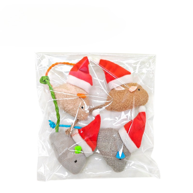 5pcs Cat Push Chew Toy Catnip  - огляд і ціна Catnip Interactive Plush Mouse