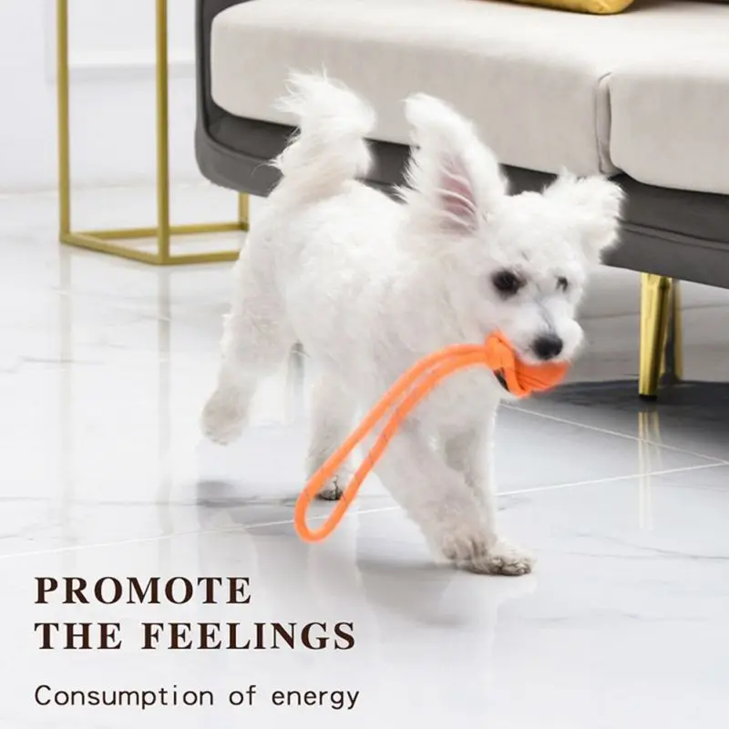 Dog Training Ball on Rope Cott - огляд і ціна Suction Cup Dog Tug Toy