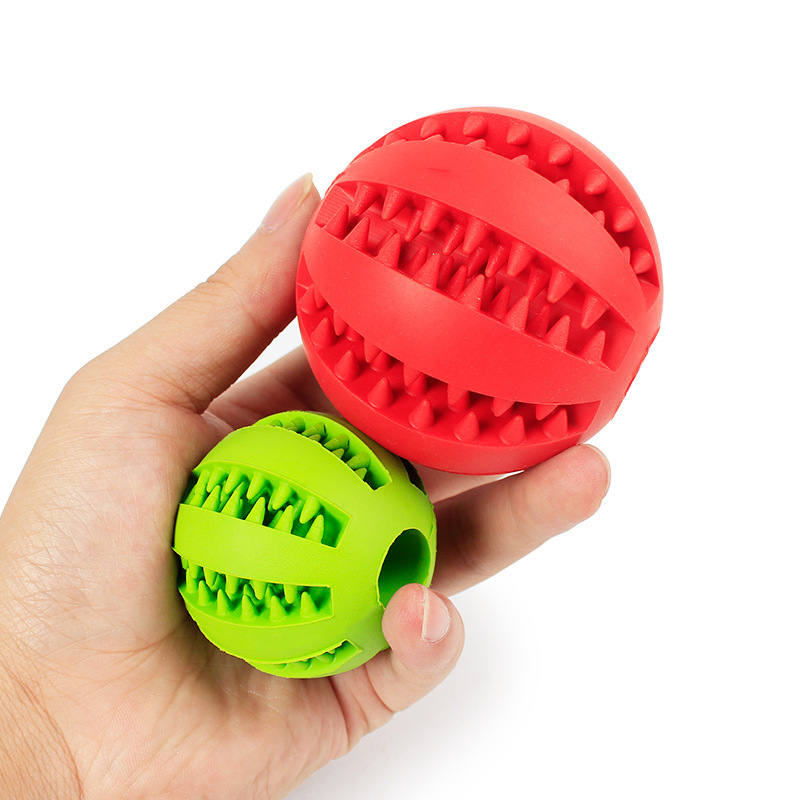 Pet Dog Rubber Chew Toy Ball T - огляд і ціна Rubber Treat Dispensing Dog Toy