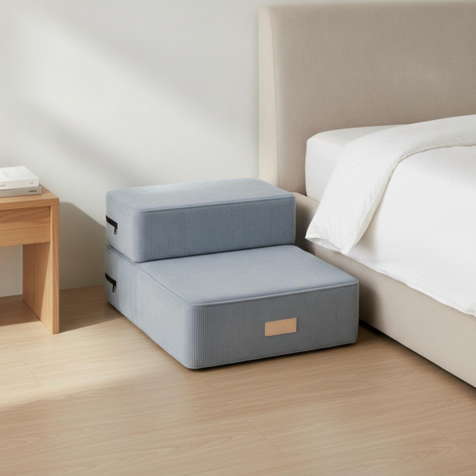 Dog Stair Ramp for Bed with Cu - огляд і ціна Pet Beds