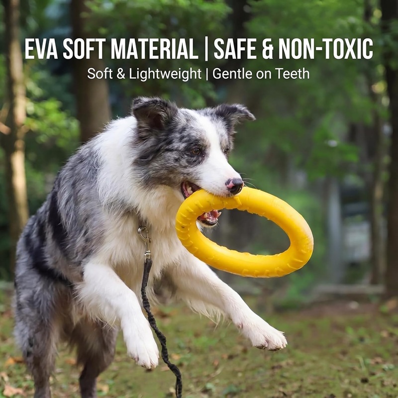 Dog Toys Pet Flying Discs EVA  - огляд і ціна Flying Disc Dog Training Toy
