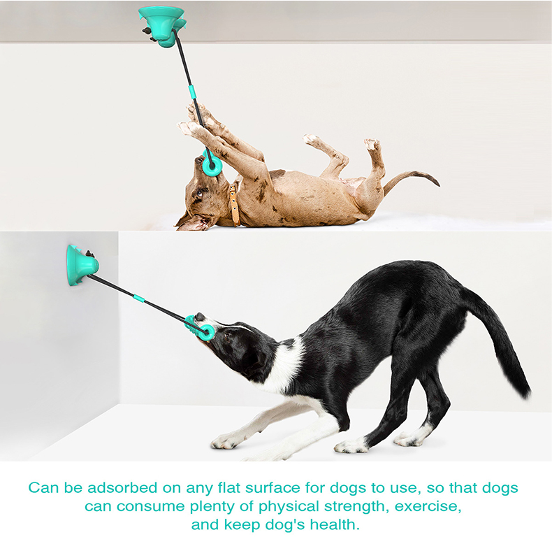 Dual Suction Cup Dog Chew Tug  - огляд і ціна Dog Rope Toy Aggressive Chewers