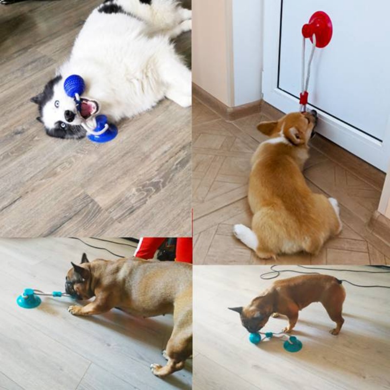 Durable Suction Cup Dog Tug To - огляд і ціна Suction Cup Dog Tug Toy