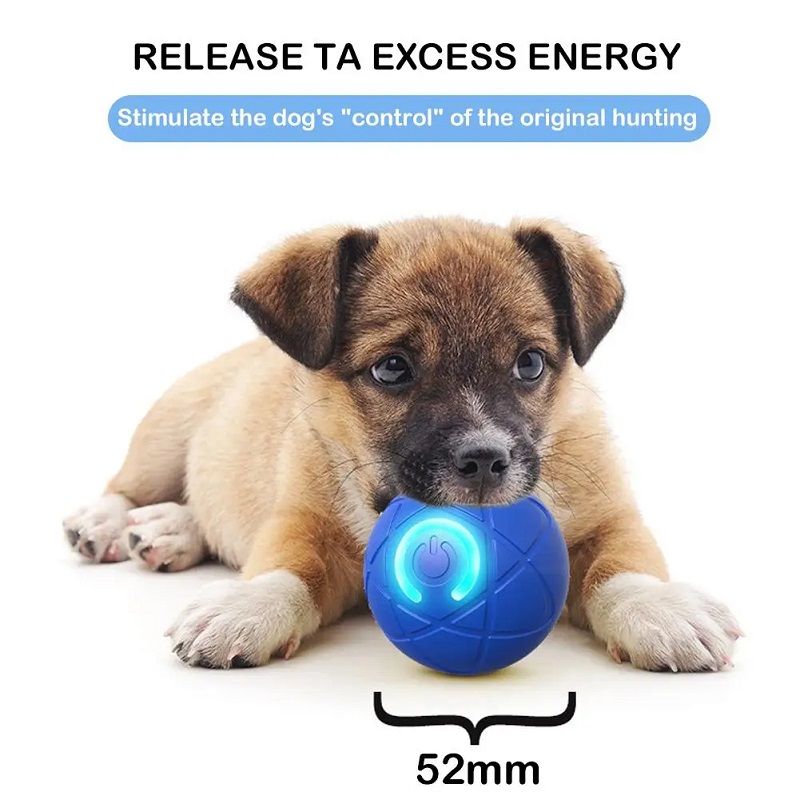 Dog Toy Ball Interactive Rolli - огляд і ціна Automatic Moving Dog Ball