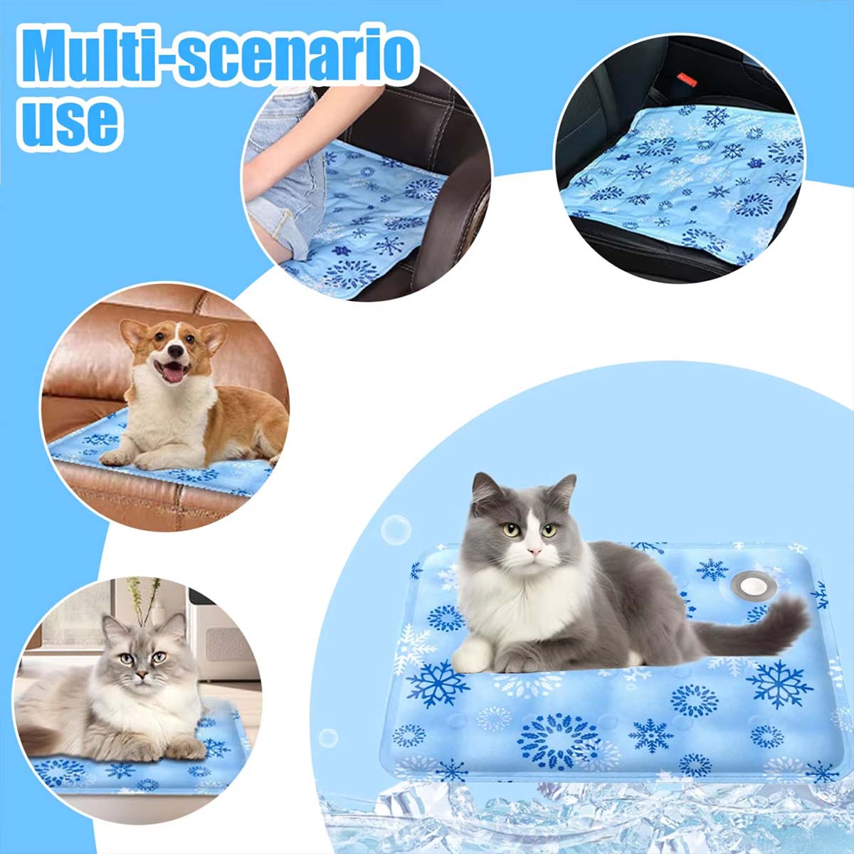 Summer Pet Mat, Pet Ice Mat, D - огляд і ціна Pet Beds