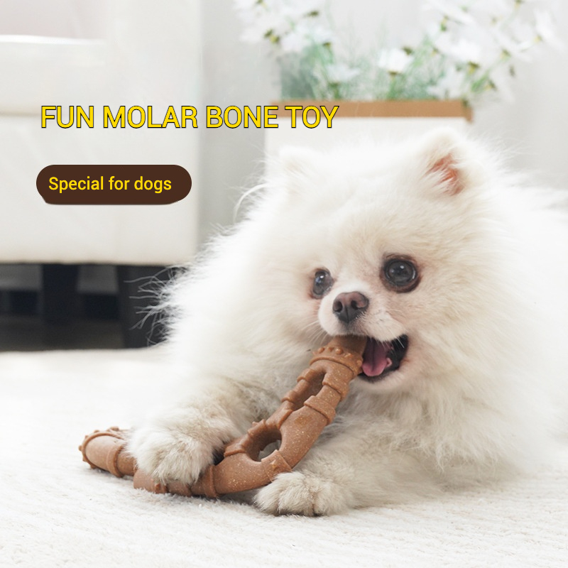 Imitation Bone Molar Dog Toy D - огляд і ціна Teeth Cleaning Dog Chew Bone