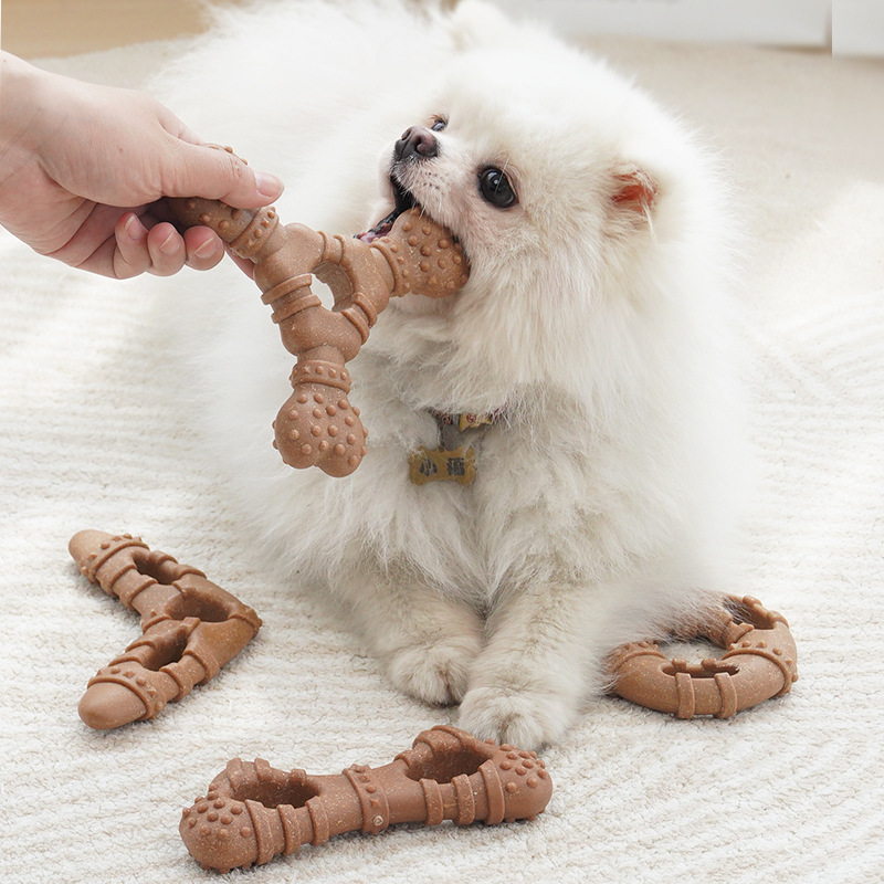 Imitation Bone Molar Dog Toy D - огляд і ціна Teeth Cleaning Dog Chew Bone