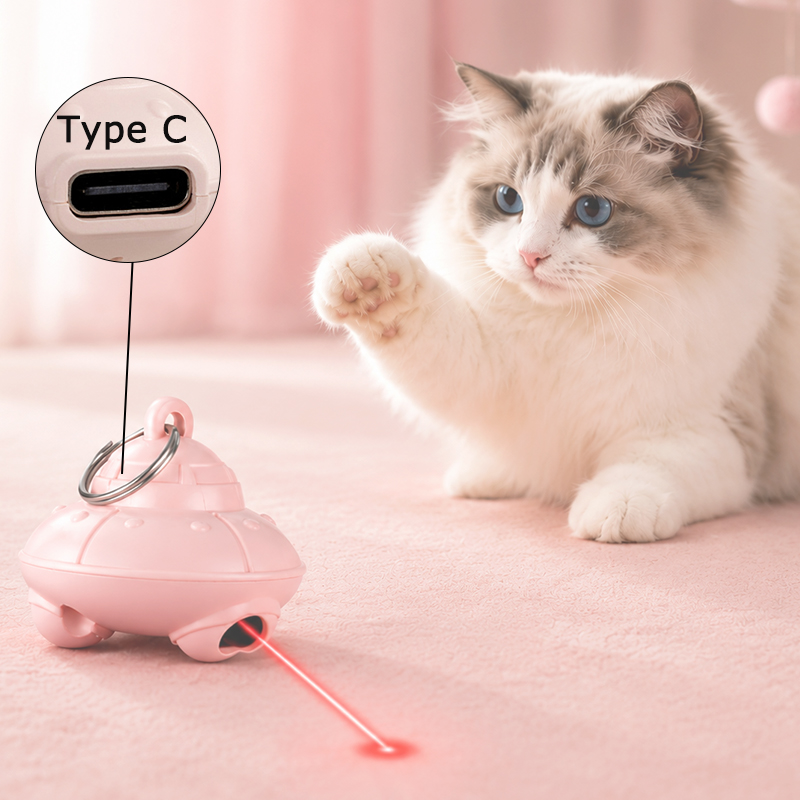 USB Charging Electric Cat Lase - огляд і ціна Laser Pointer Cat Toy Automatic