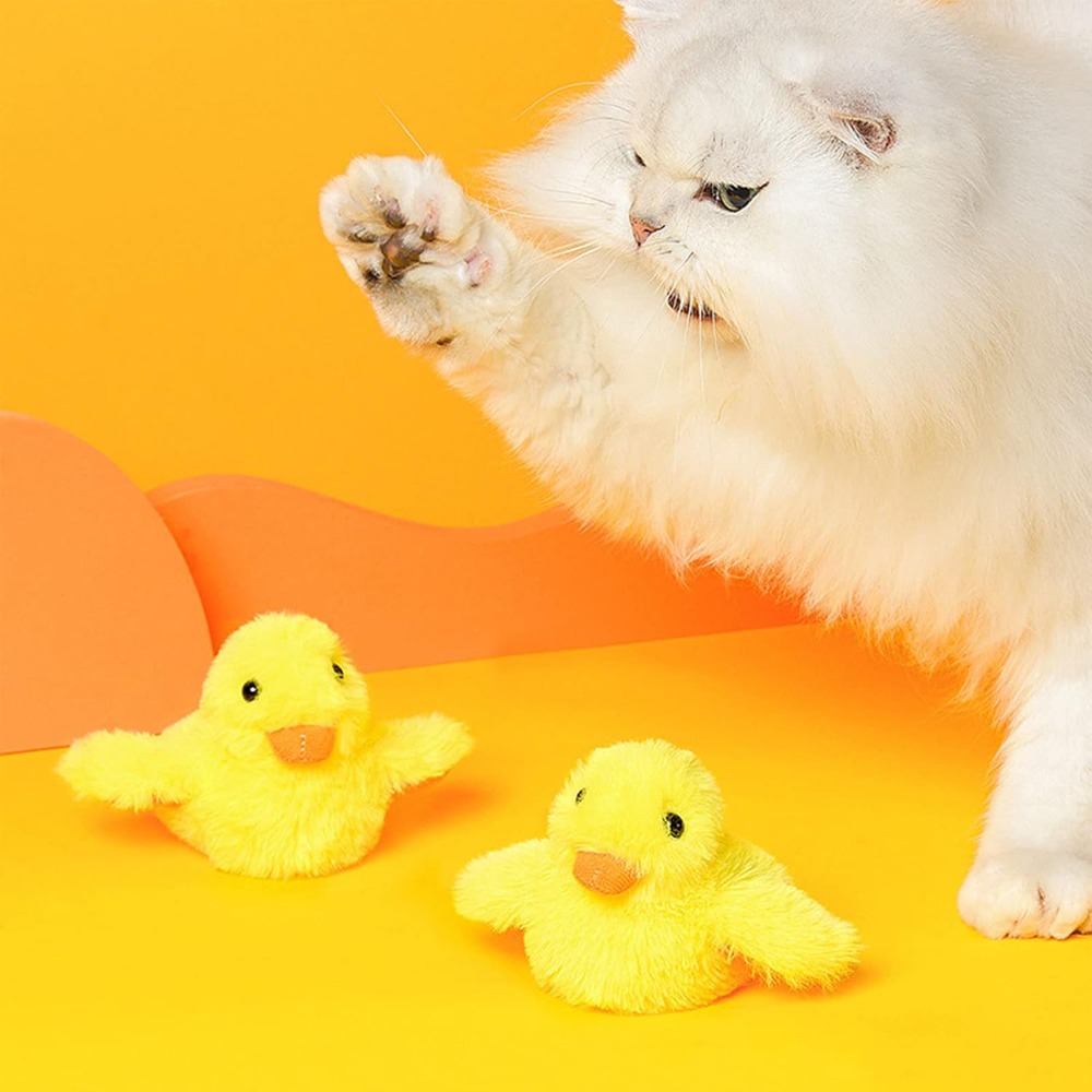 Electric Duck Cat Toy Interact - огляд і ціна Catnip Interactive Plush Mouse