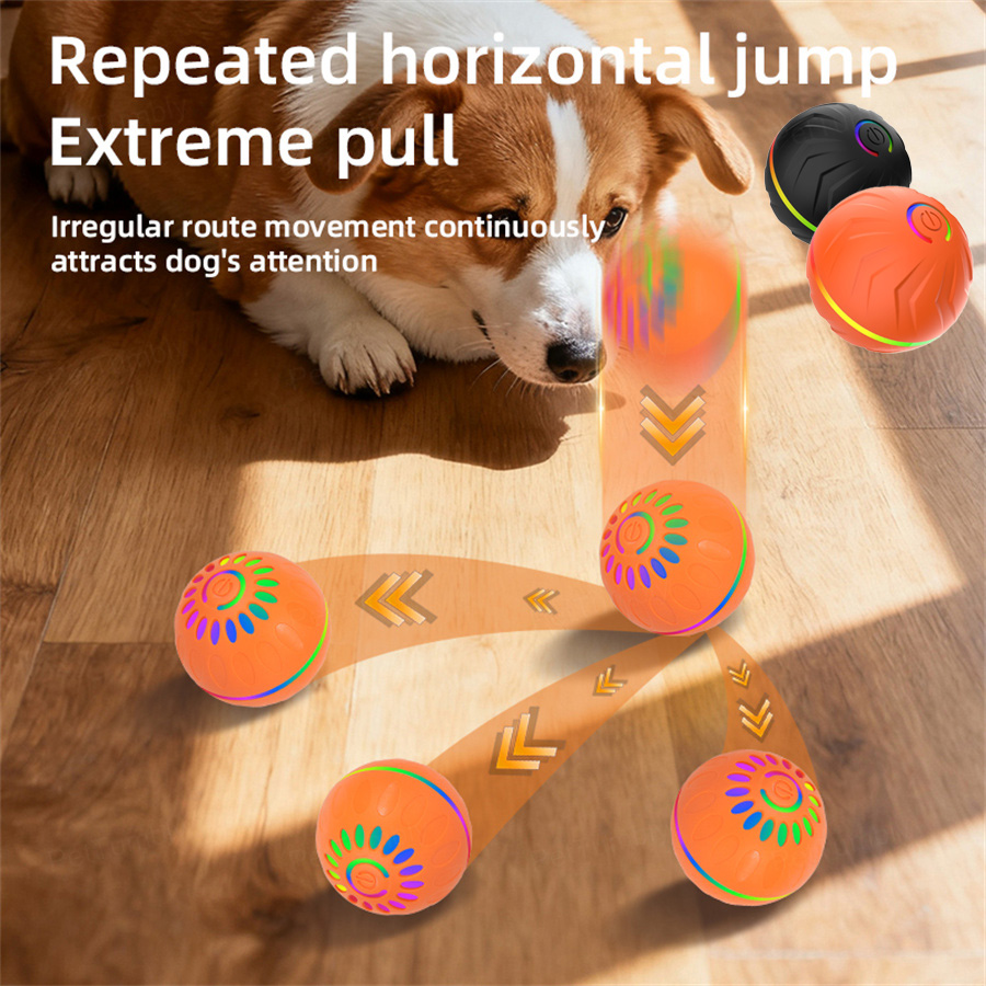 Interactive Smart Dogs Toys Ba - огляд і ціна Automatic Moving Dog Ball