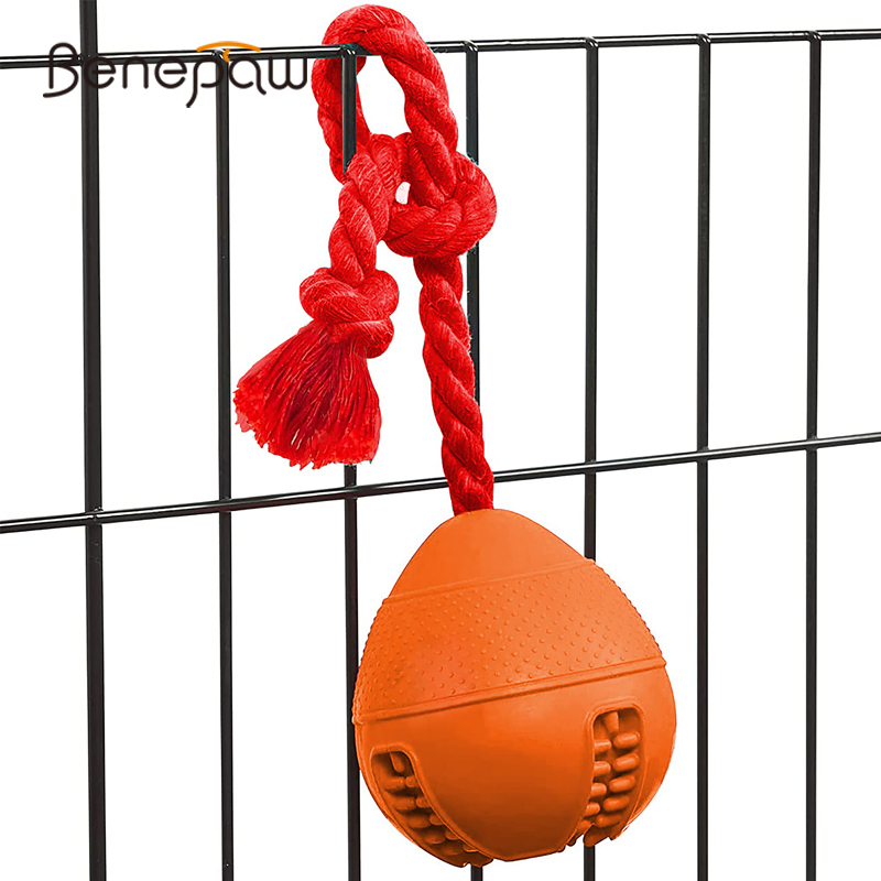 Benepaw Interactive Dog Toys E - огляд і ціна Rubber Treat Dispensing Dog Toy
