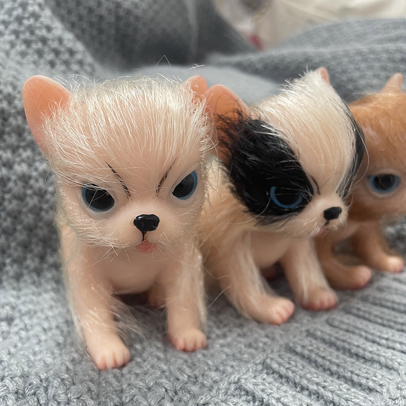 5Inch Full Body Silicone Cute  - огляд і ціна Interactive Squeaky Plush Dog Toy