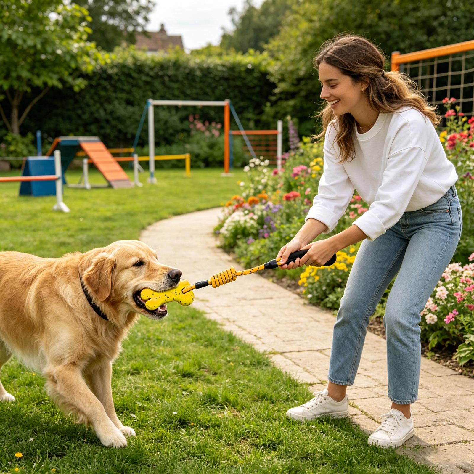 Tug Of War Dog Toy Interactive - огляд і ціна Dog Rope Toy Aggressive Chewers