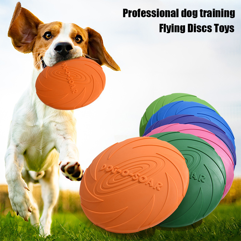 Large Dog Golden Fur Pet Flyin - огляд і ціна Flying Disc Dog Training Toy