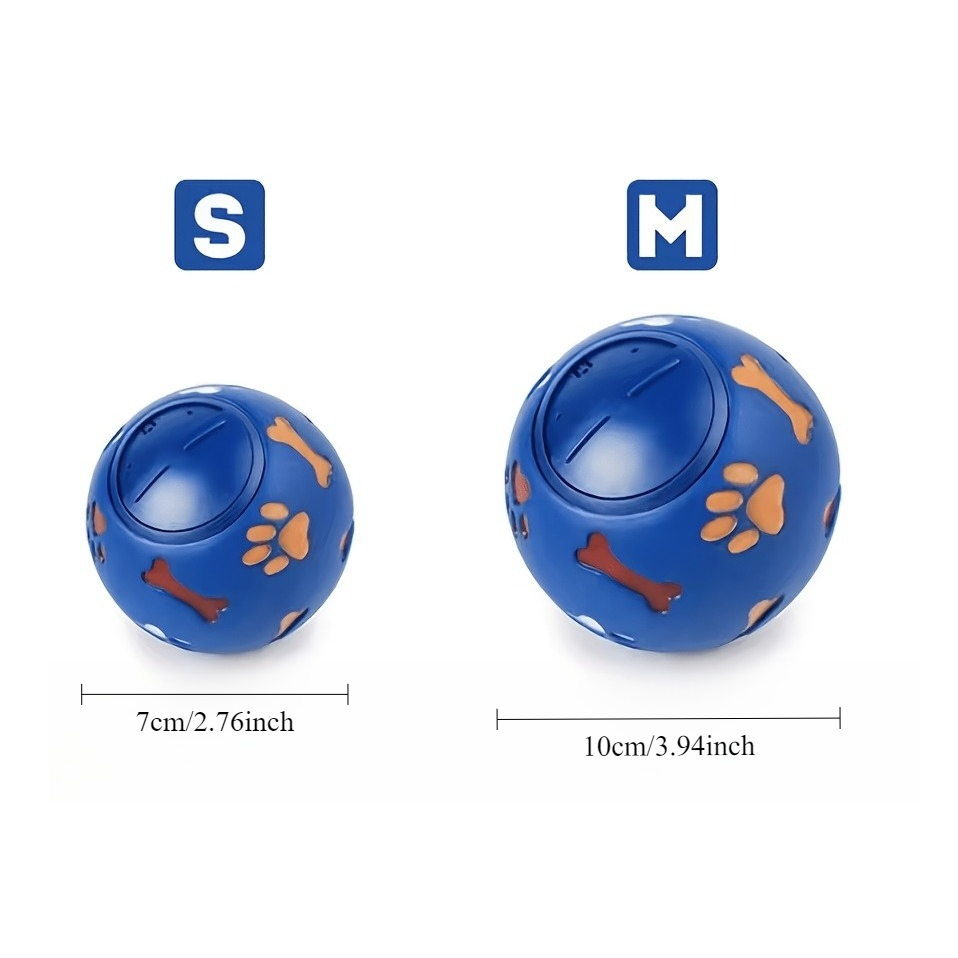 Dog Treat Ball, Slow Feeder Fo - огляд і ціна Rubber Treat Dispensing Dog Toy