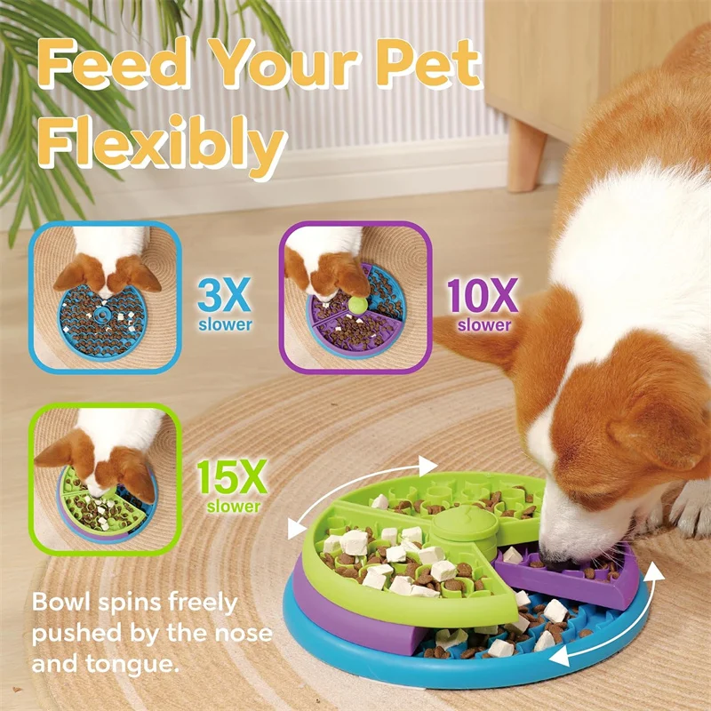 Dog Puzzle Slow Feeder Interac - огляд і ціна Dog Puzzle Feeder Toy